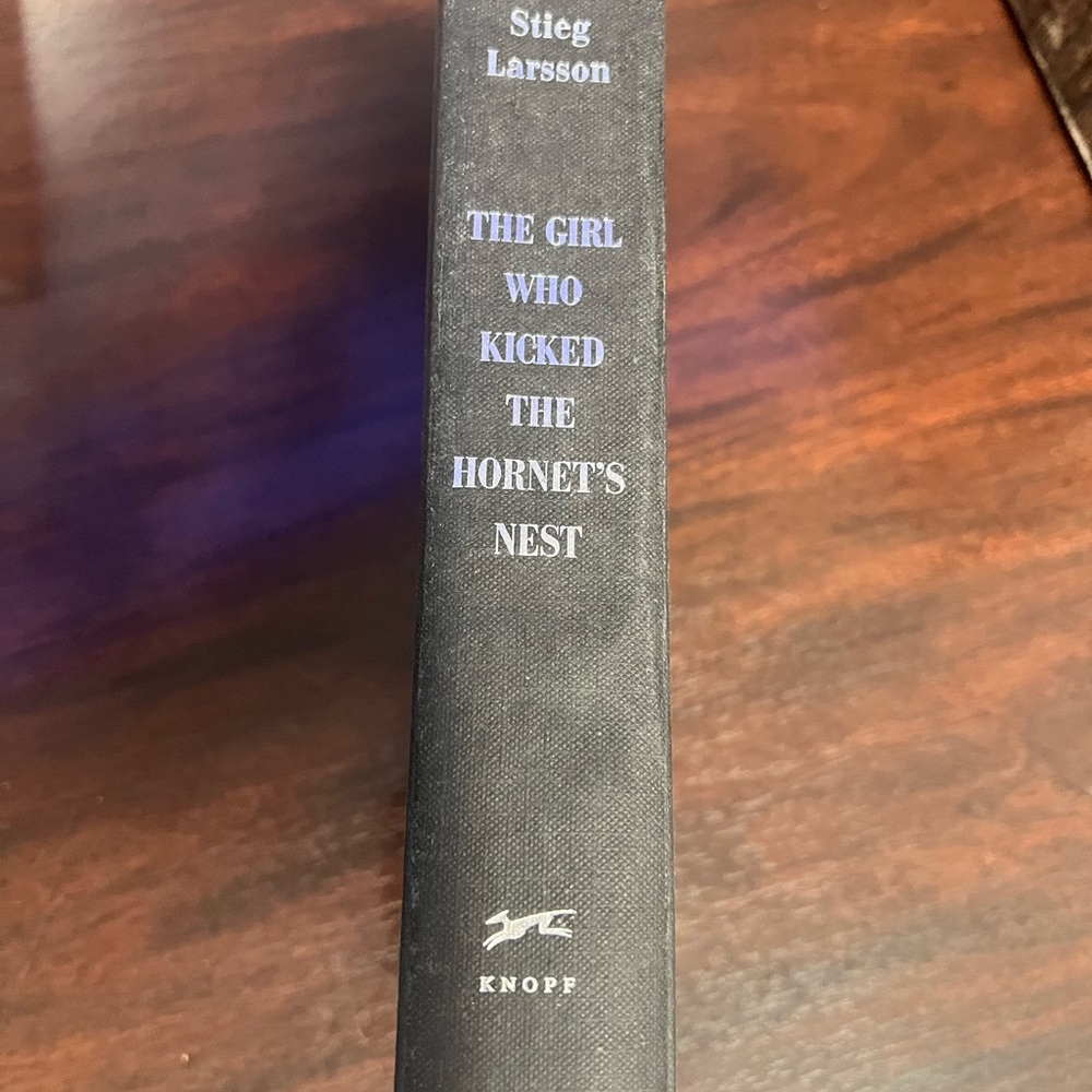 The Girl Who Kicked the Hornet's Nest by Stieg Larsson - Book